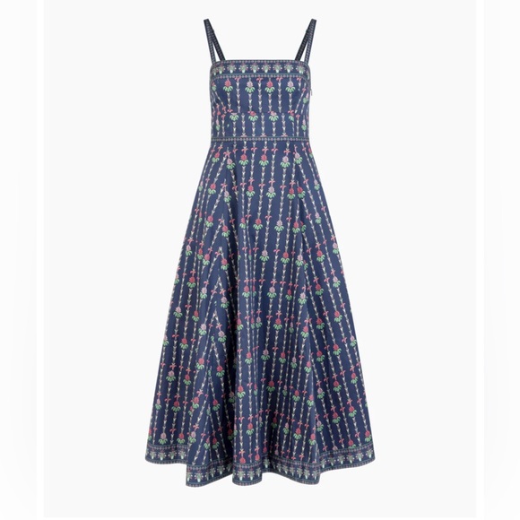 ***SOLD*** Hill House Home Trailing Fern Margot Midi Nap Dress- NWT - Picture 2 of 5